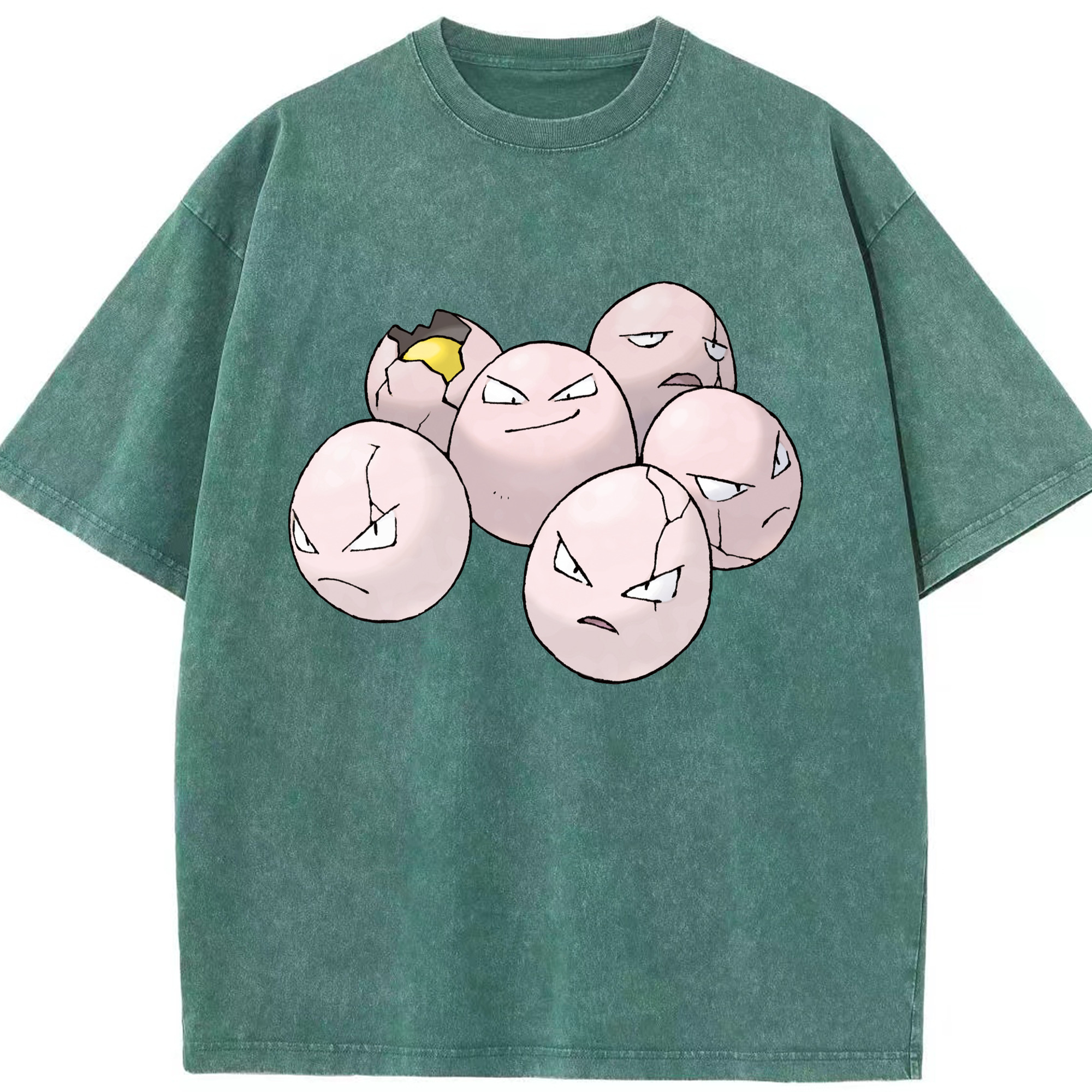 （画像用） ポケットモンスター Pokémon 綿100% ヴィンテージ風 半袖Tシャツ（フロントプリント）